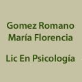 Gomez Romano María Florencia