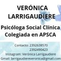 Psicóloga Verónica Larrigaudiere